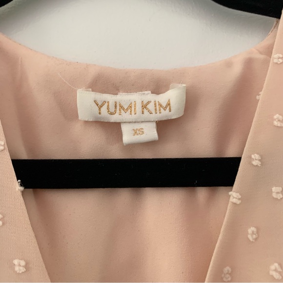 Yumi Kim Swiss Dot Blush Chelsea Dress Size XS - Picture 6 of 7